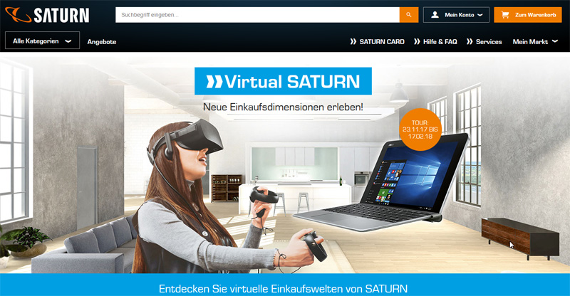 Saturn VR (Bild: Saturn)