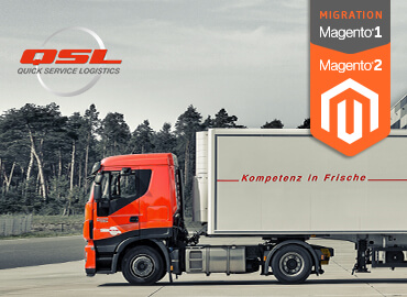 Logistik Referenz Magento