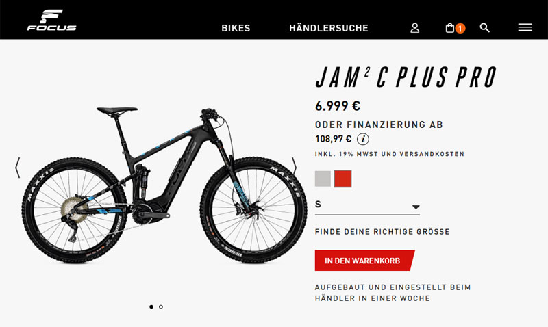 Online bestellen, im Ladengeschäft abholen: Immer mehr Unternehmen setzen auf Cross-Channel (Bild: FOCUS Bikes)