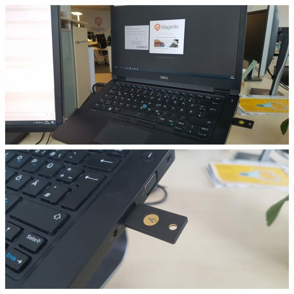 Magento 2-Faktor Authentisierung mit YubiKey