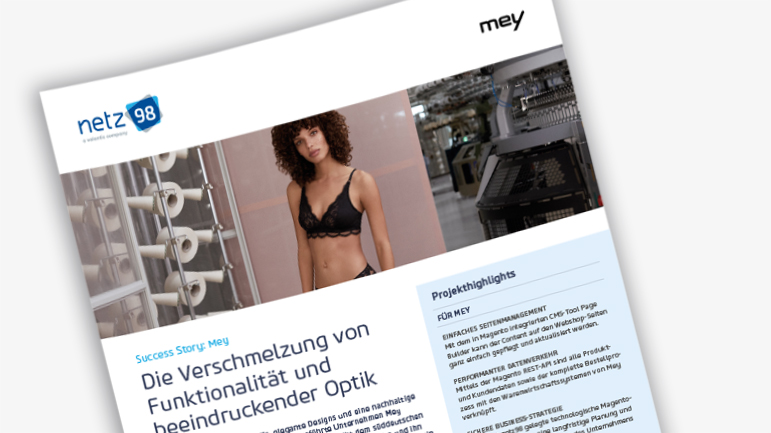 Download Success Story Mey Magento B2C Onlineshop