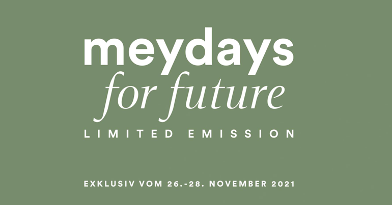 meydays for future: Shoppen mit 100% gutem Gewissen