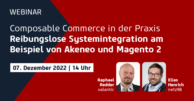 Webinar: Composable Commerce in der Praxis