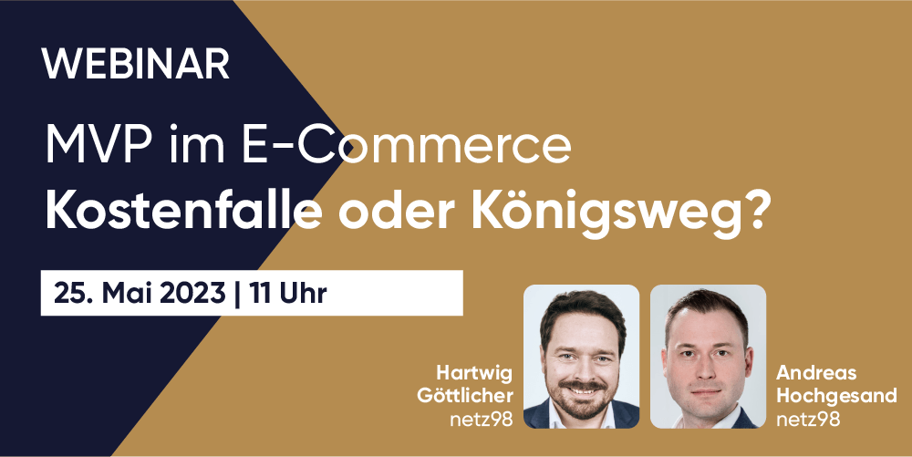 Neues Webinar: MVP im E-Commerce