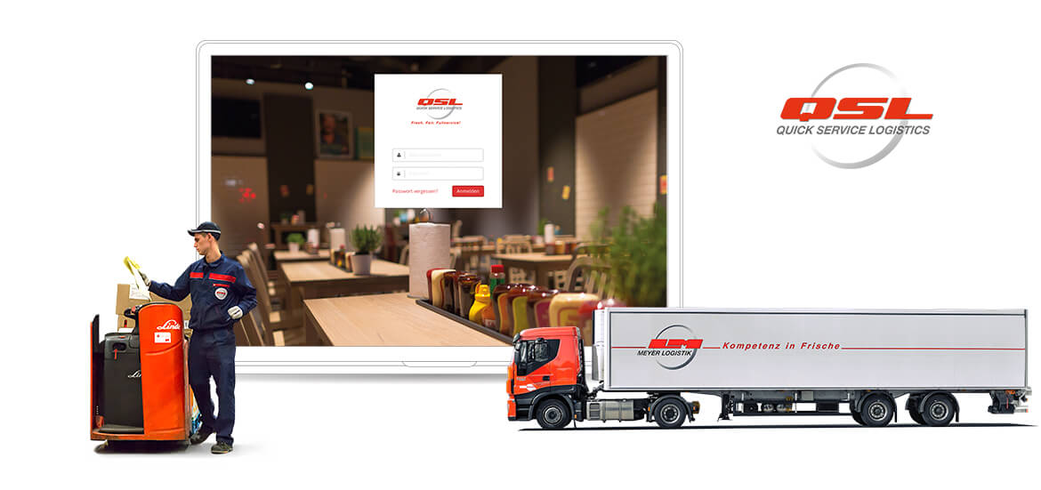 QSL Logistik Referenzen Screen