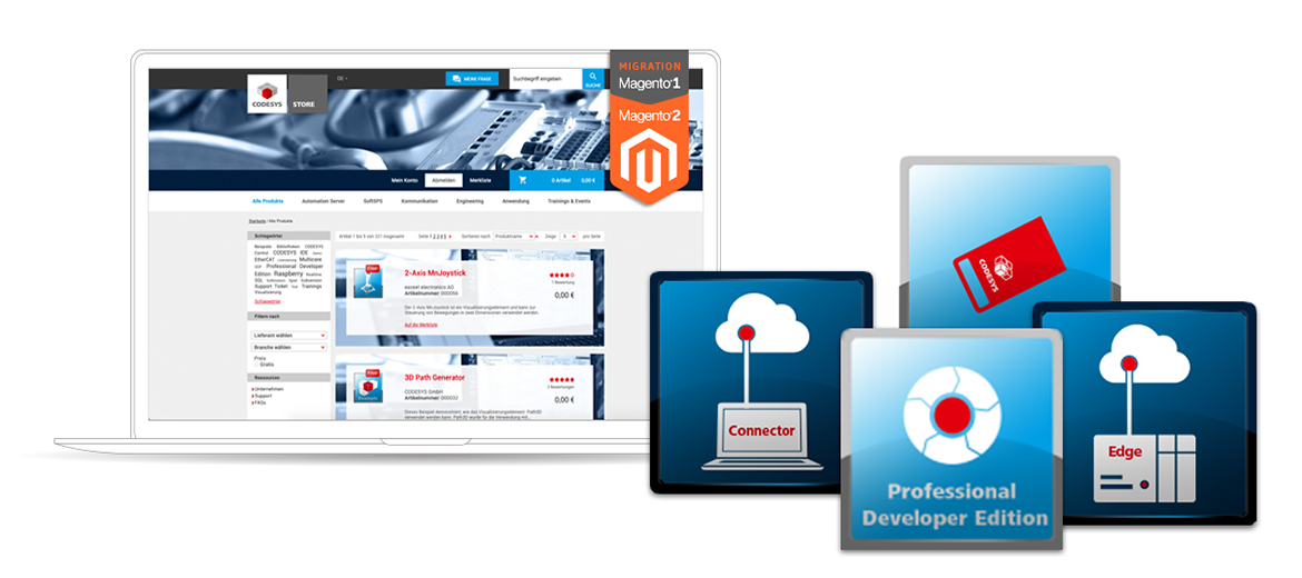Codesys Screen Referenz Magento 2