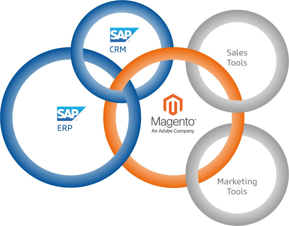 Verbindung Magento SAP (Bild: netz98)