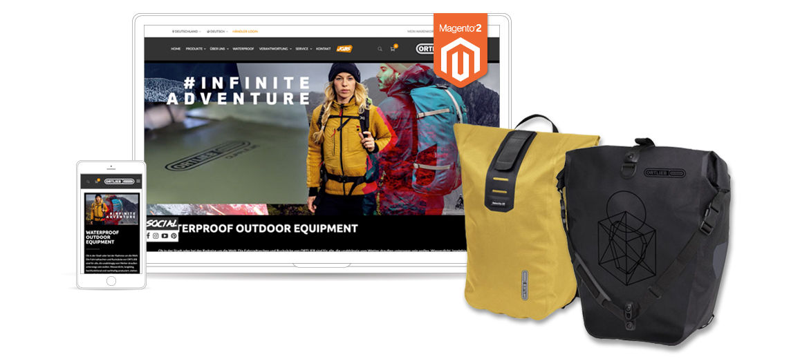 Ortlieb Screen Referenz Magento 2