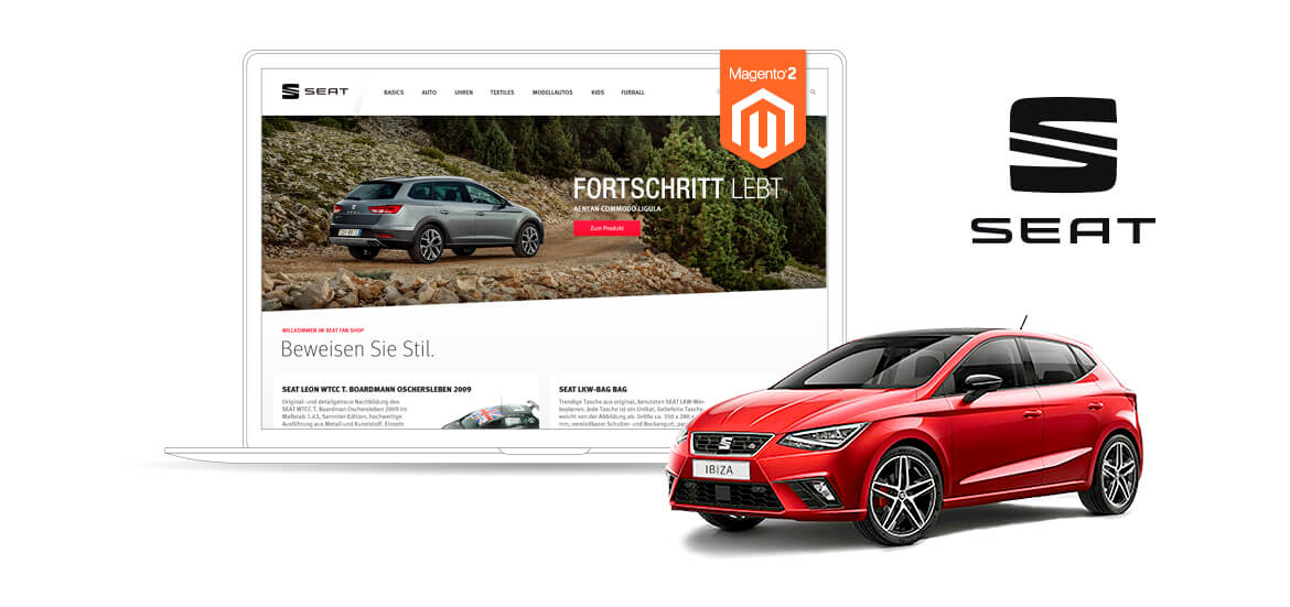 SEAT Magento 2 B2C Referenzen Teaser SEAT Magento 2 B2C Referenzen Teaser